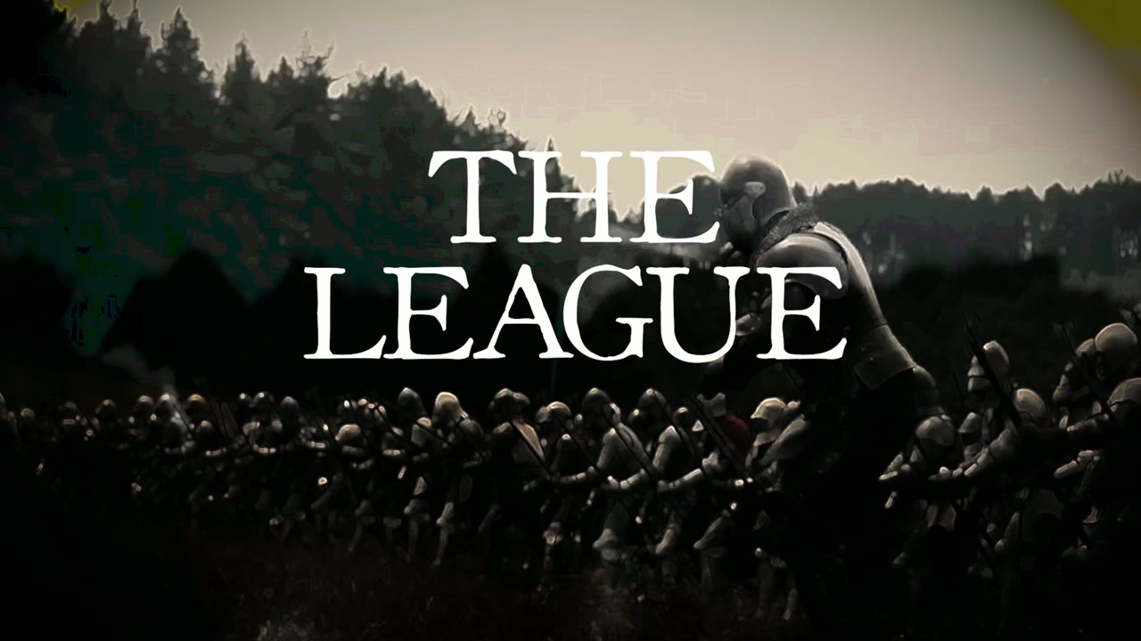 The League trailer title card